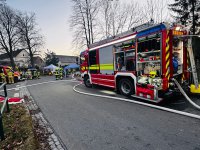 Großbrand in Großbuch 6