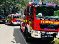 Waldbrand in Großbothen